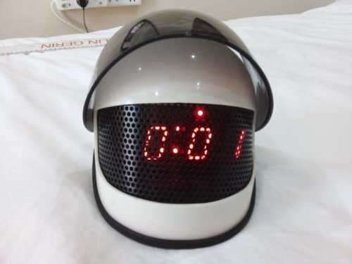 Helmet Alarm Clock - 100 % WORKING