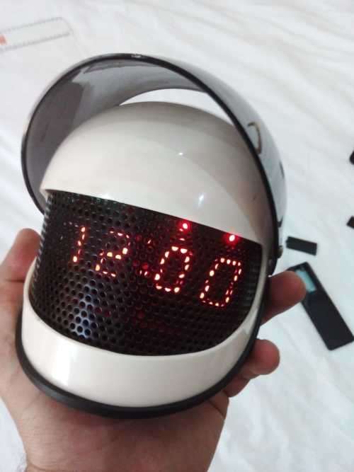 Helmet Alarm Clock - 100 % WORKING