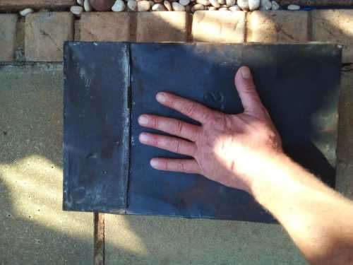 Vintage Large Metal Bakers LTD Biscuits Bin