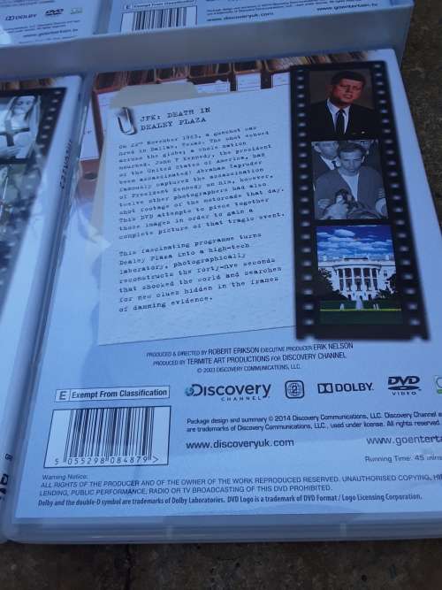 Conspiracy Therories 5 DVD Limited Edition GRDC8438 - 5 DVD BOX SET - LIMITED EDITION - LIKE NEW