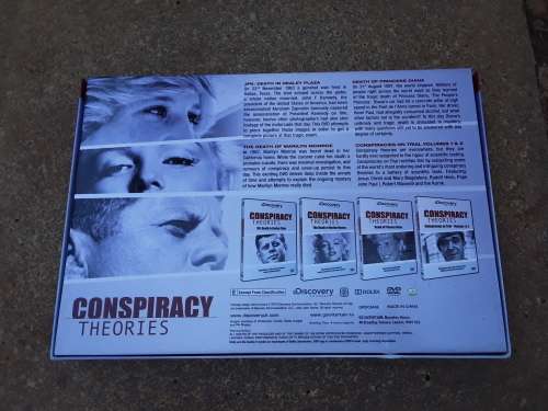 Conspiracy Therories 5 DVD Limited Edition GRDC8438 - 5 DVD BOX SET - LIMITED EDITION - LIKE NEW