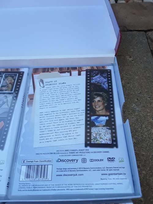 Conspiracy Therories 5 DVD Limited Edition GRDC8438 - 5 DVD BOX SET - LIMITED EDITION - LIKE NEW