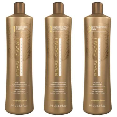 **R16000** CADIVEU BRASIL CACAU BRAZILIAN BLOWDRY KERATIN KIT 3X 1L -SETA ACCREDITED SYLIST 23 YEARS
