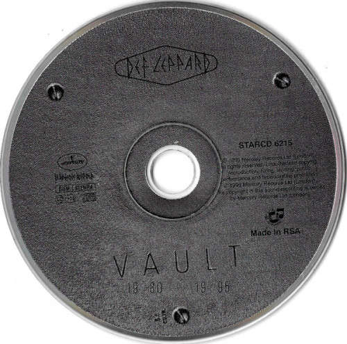Def Leppard  Vault: Def Leppard Greatest Hits 1980-1995 - CD