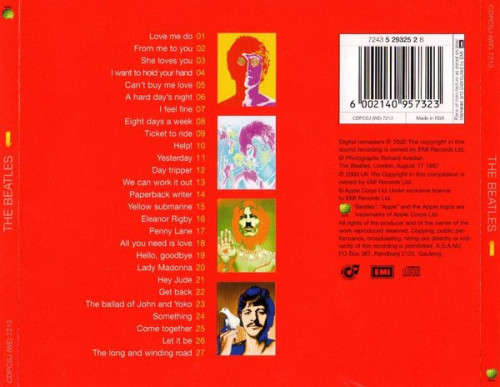 The Beatles - 1 (CD, Comp, Mono, RM)