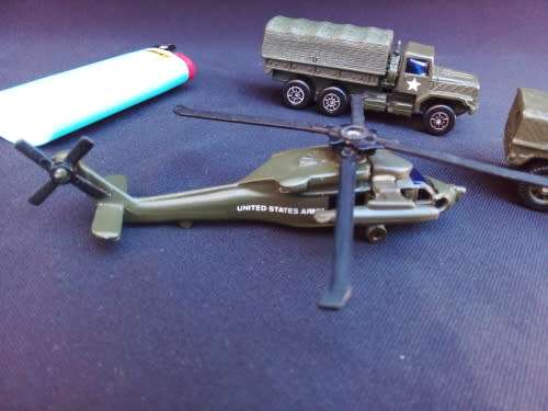 VINTAGE MILATARY TOYS` - METAL