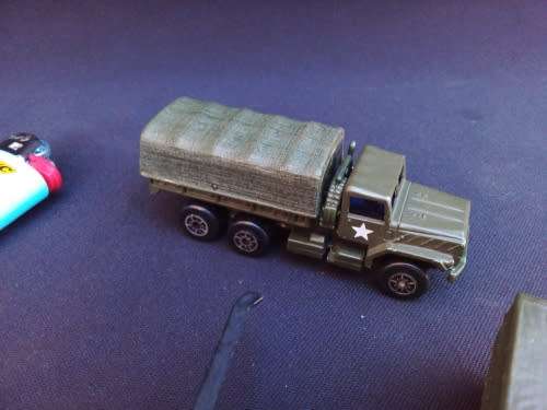 VINTAGE MILATARY TOYS` - METAL