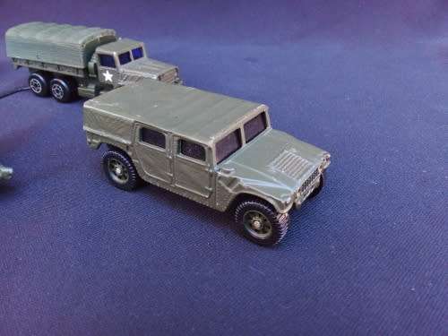 VINTAGE MILATARY TOYS` - METAL