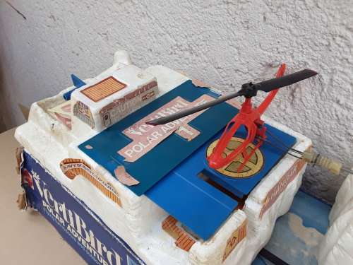 1974 MATTEL VERTIBIRD POLAR ADVENTURE - VERY, VERY RARE - 100% WORKING - COMES WITH ORIGINAL BOX