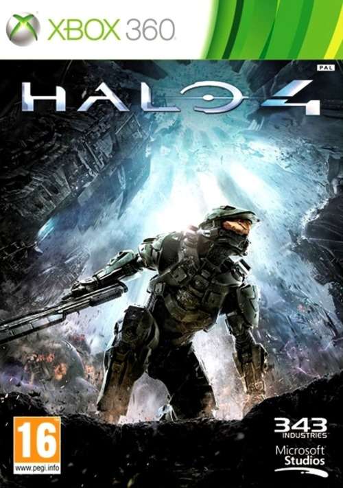 Xbox 360 - HALO 4 - 2 X DISCS - MADE IN GERMANY - LIKE NEW - NO BOOKLET