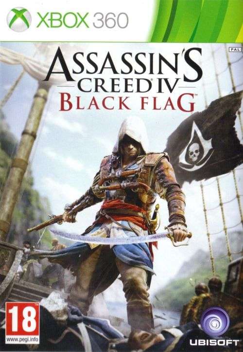 Assassin`s Creed IV Black Flag (Xbox 360) - MADE IN EUROPE - Refurbished  - 2 x Discs with Booklet