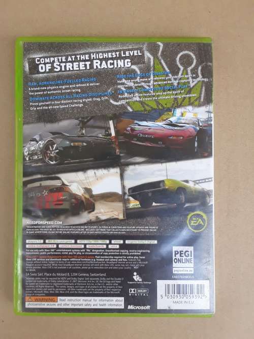 Need for Speed: ProStreet (Xbox 360) - Refurbished - Like New - Made in E.U