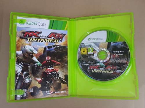 MX vs ATV Untamed (Xbox 360) - REFURBISHED - WITH BOOKLET - MADE IN EUROPE - LIKE NEW