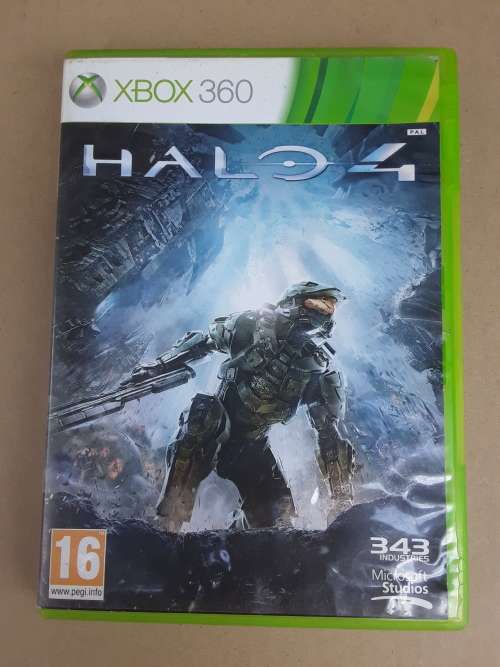 Xbox 360 - HALO 4 - 2 X DISCS - MADE IN GERMANY - LIKE NEW - NO BOOKLET
