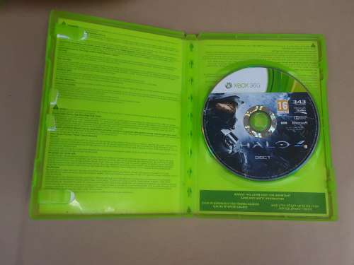 Xbox 360 - HALO 4 - 2 X DISCS - MADE IN GERMANY - LIKE NEW - NO BOOKLET