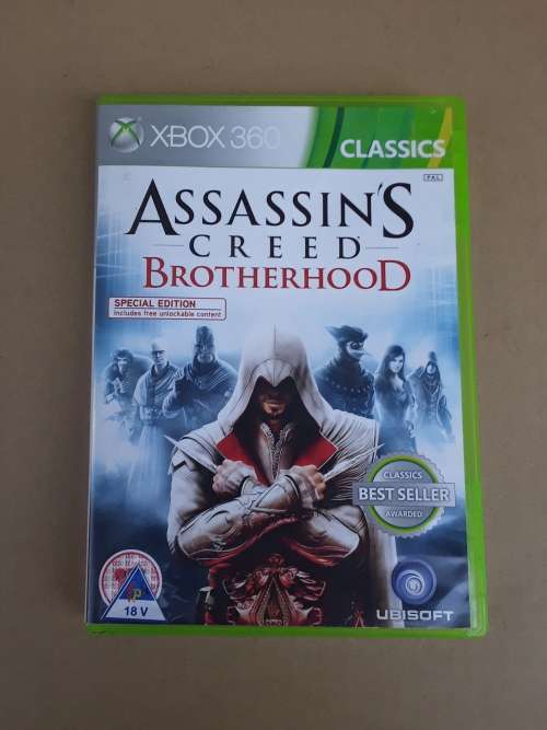 Assassin`s Creed Brotherhood (Xbox 360) - MADE IN EUROPE - Refurbished  - Comes with Booklet