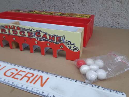 1984 RETRO - BOBS-THE-NEW-BRIDGE-GAME-BILLIARDS-A-POPULAR-PASTIME - LIKE NEW