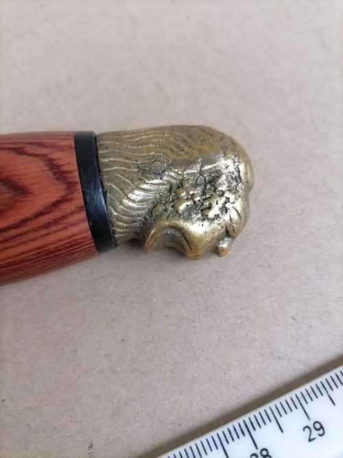 Vintage TRAMONTINA Brasil `INOX-STAINLESS` HUNTING KNIFE 26CM - Fixed Blade + SHEATH