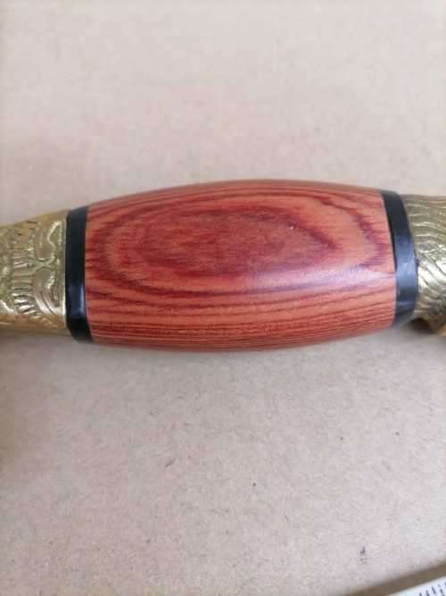 Vintage TRAMONTINA Brasil `INOX-STAINLESS` HUNTING KNIFE 26CM - Fixed Blade + SHEATH