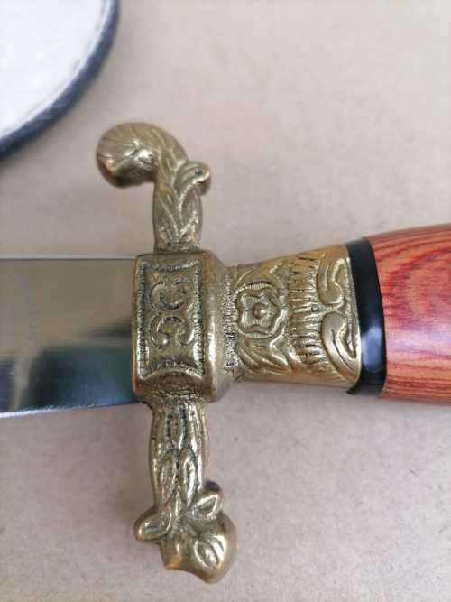 Vintage TRAMONTINA Brasil `INOX-STAINLESS` HUNTING KNIFE 26CM - Fixed Blade + SHEATH