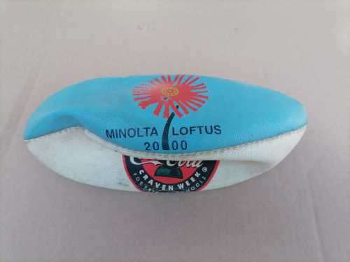 23 YEARS OLD - MINOLTA LOFTUS 2000 RUGBY BALL/ COCA-COLA CRAVEN WEEK FOR PRIMARY SCHOOL