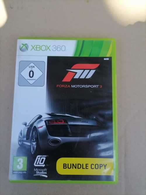 XBOX 360 FORZA MOTORSPORT 3 - 2 X DISC`S - BUNDLE COPY - WITH BOOKLET
