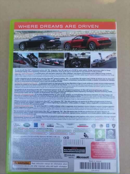 XBOX 360 FORZA MOTORSPORT 3 - 2 X DISC`S - BUNDLE COPY - WITH BOOKLET