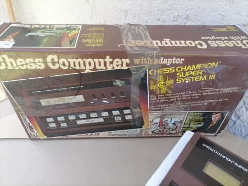 Novag Chess CHAMPION SUPER SYSTEM III - Collector`s Chess Computer - 1979`s Vintage - 100% WORKING