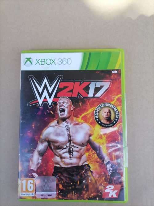 XBOX 360 WWE 2K17 WITH BOOKLET