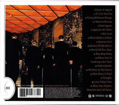 Westlife  Unbreakable - The Greatest Hits Vol. I - CD
