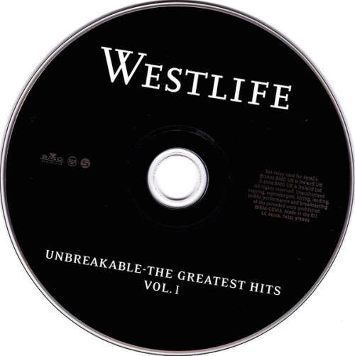 Westlife  Unbreakable - The Greatest Hits Vol. I - CD