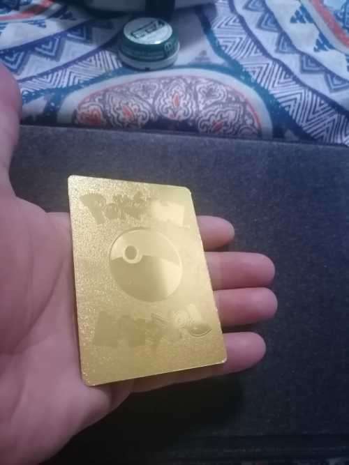 POKEMON 1995-2000 Golden Shining Charizard RARE - VERY GOOD CONDITION IN SLEEVE