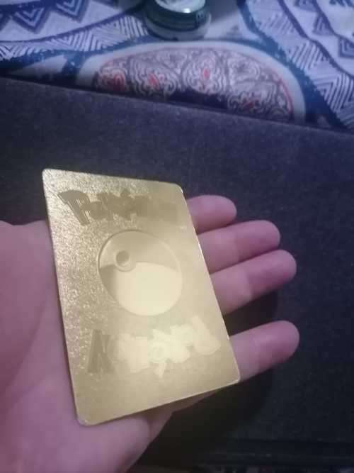 POKEMON 1995-2000 Golden Shining Charizard RARE - VERY GOOD CONDITION IN SLEEVE