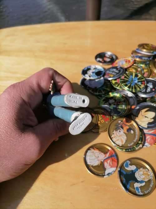 157 DRAGON BALL Z TAZONS AND FIGUREN - From 1996, 2004,2003 METAL TAZOS