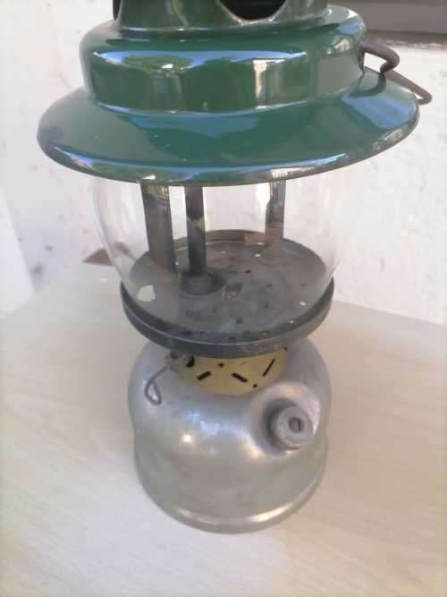 VINTAGE Coleman Lamp - Made in Canada - 237 Use Generator No 237-299 - ORIGINAL Coleman Glass