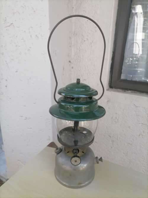 VINTAGE Coleman Lamp - Made in Canada - 237 Use Generator No 237-299 - ORIGINAL Coleman Glass