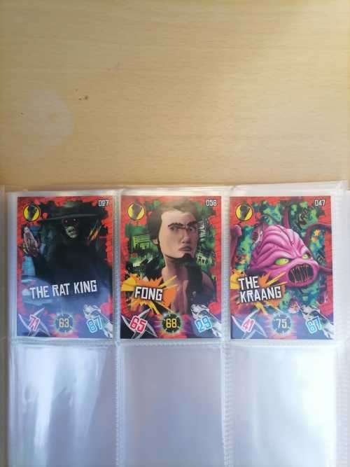 Teenage Mutant Ninja Turtles - PANINI 2013 - BINDER AND 12 CARDS