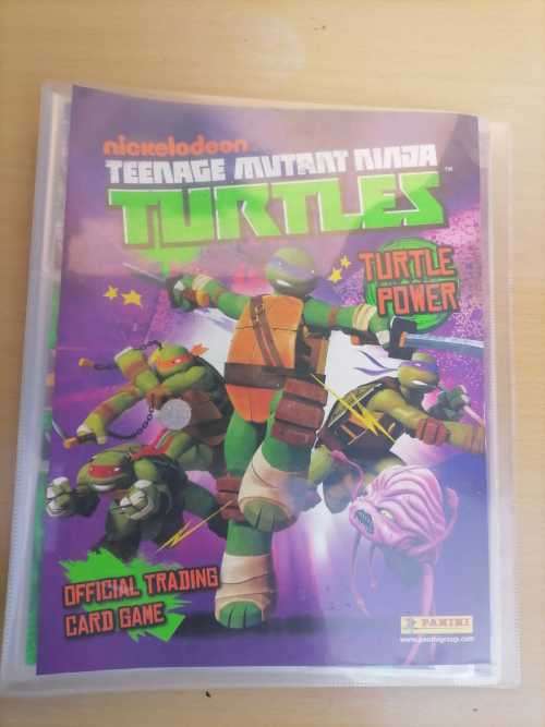 Teenage Mutant Ninja Turtles - PANINI 2013 - BINDER AND 12 CARDS