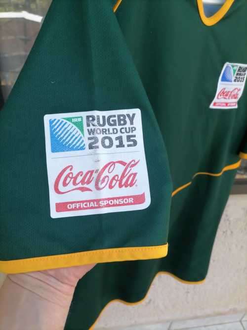 Springbok Rugby World Cup 1995 - XL FAN`S TOP - Coca Cola Official Sponsor