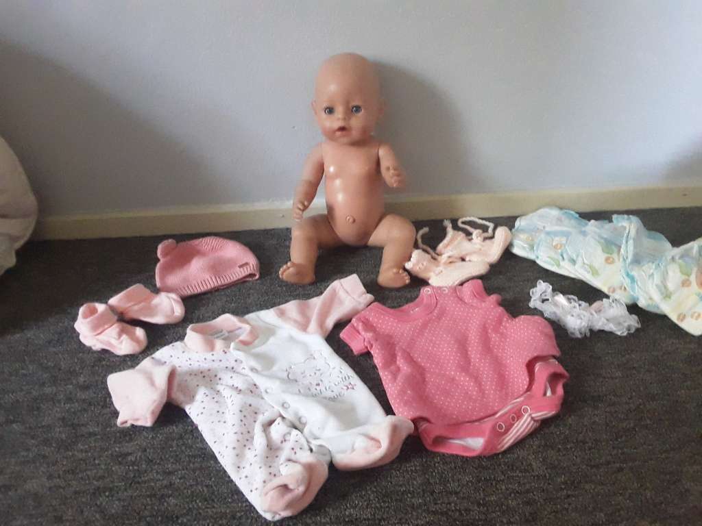 Zapf Creation D-96472 Baby Doll - 2013 - Made in Germany with clothes & nappies