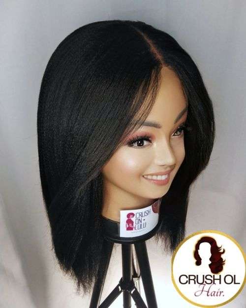 ADIRA YAKI STRAIGHT CROCHET KANEKALON LACE PART WIG COLOUR #1 BLACK