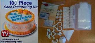 100pc Cake Decorating set