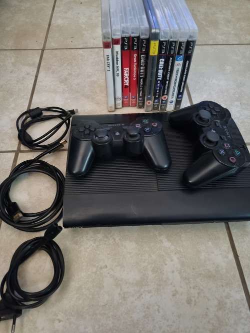 Sony Playstation 3 with 10 games