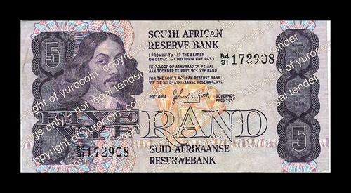 GPC DE KOCK OLD R5 NOTE B4/91 - 3RD ISSUE ENG/AFR - VF