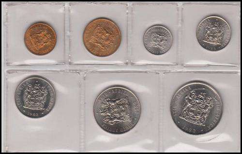 1983 SA MINT ISSUED UNCIRCULATED SET AS PER SCAN