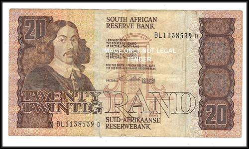 CL STALS 1ST ISSUE R20 NOTE BL - FINE CONDITION