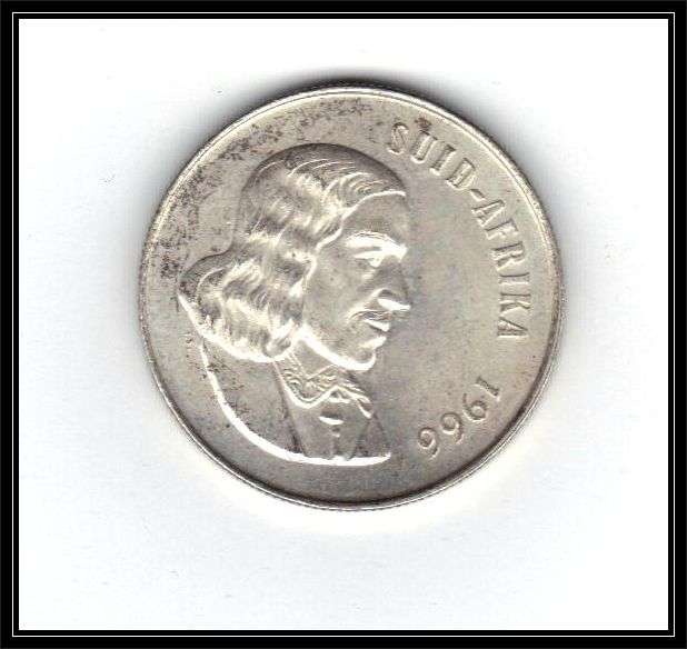 SILVER R1 OF 1966 - JAN VAN RIEBEECK