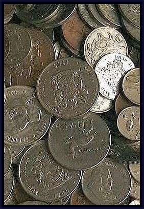 70 X RSA 2ND DECIMAL COINS SOLD AS A LOT