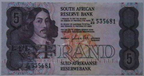 REPLACEMENT NOTE-R5 -GPC DE KOCK..3RD ISSUE....VF/XF....########