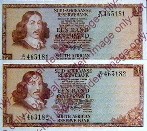 TW DE JONGH 2 R1 NOTES IN SEQUENCE-B/31-UNC
